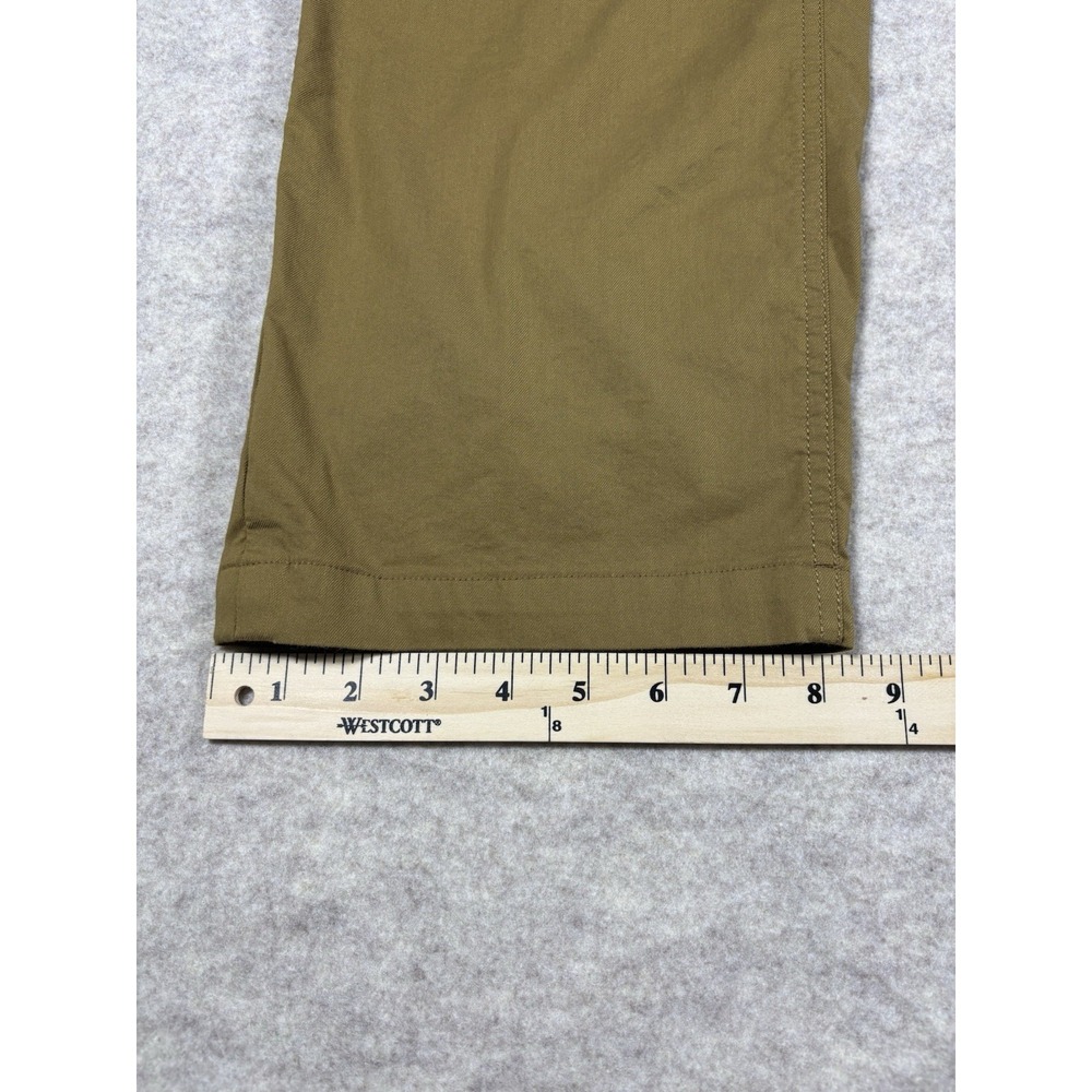 Orvis Tech Chino Pants Mens 36x32 Tan Water Repellent Stretch 5 Pocket - Picture 5 of 8